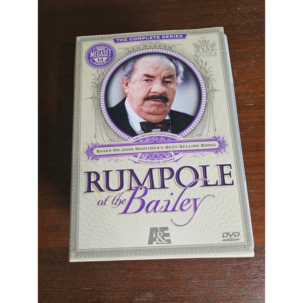 A&E Rumpole of the Bailey Complete Series DVD Megaset 14-Disc Leo McKern Drama